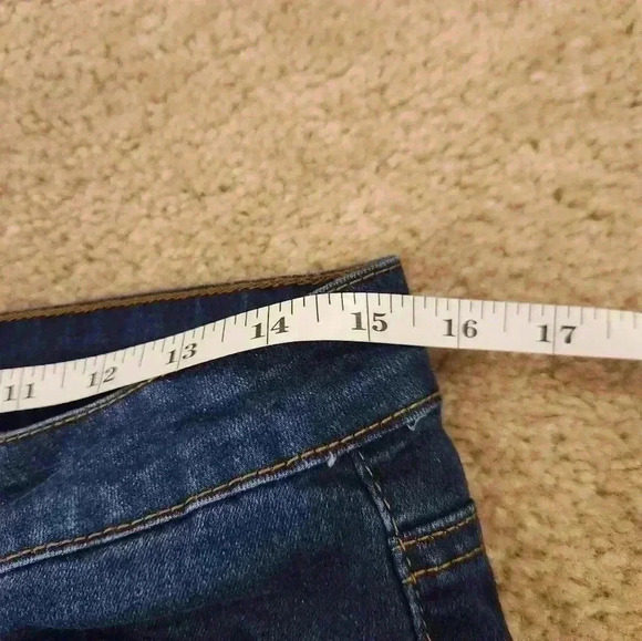 Vintage Viole Deniem Blue Jeans Womens Straight Leg Size 10P 31X26 #C57 - Picture 5 of 6